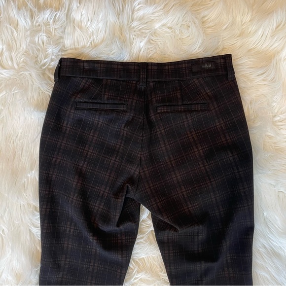 Kut From The Kloth Windowpane Plaid Diana Skinny Ankle Pants - Picture 6 of 15